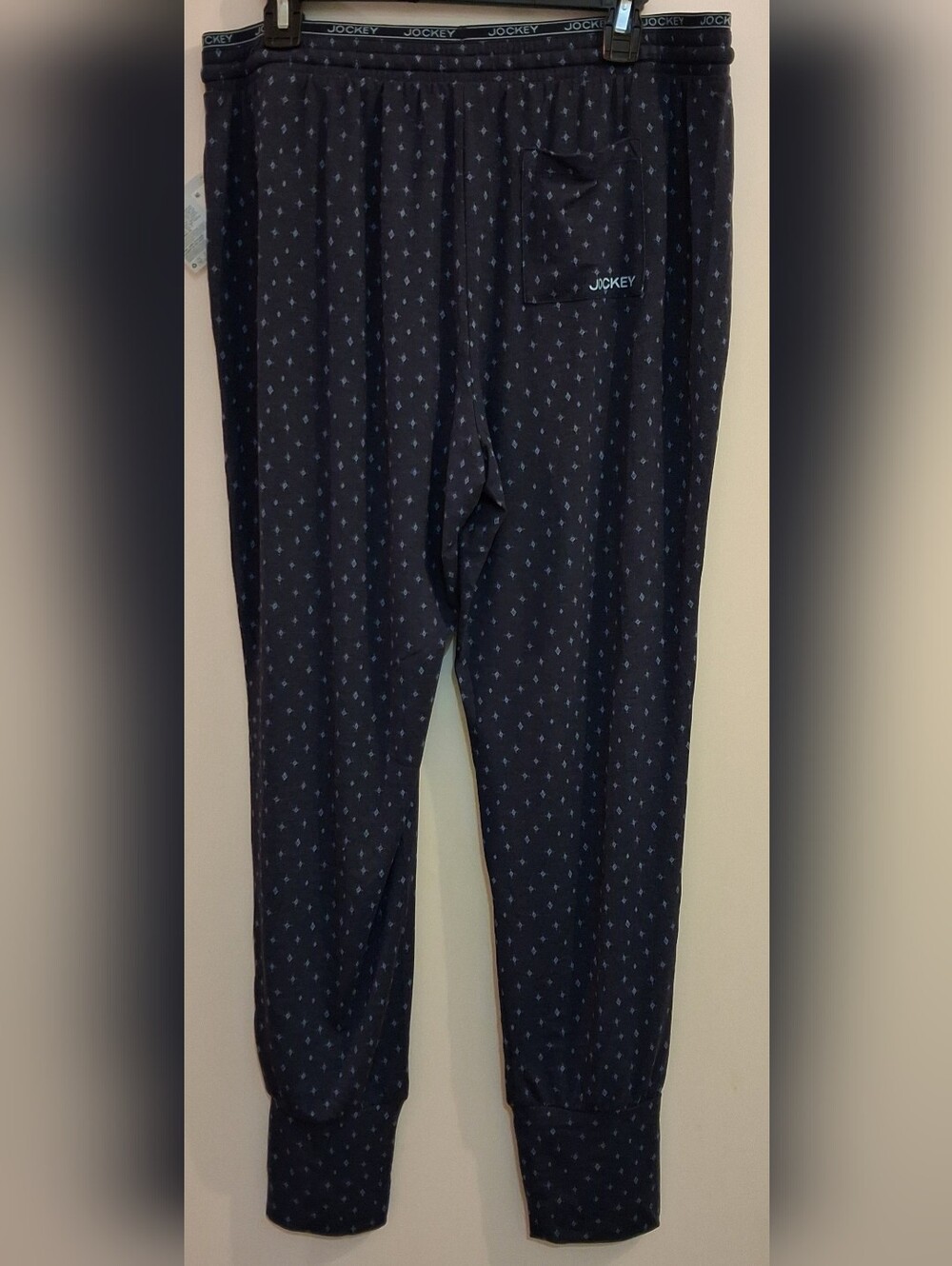 Jockey Women's Generation Soft Touch Luxe Jogger Large Blue Brand New